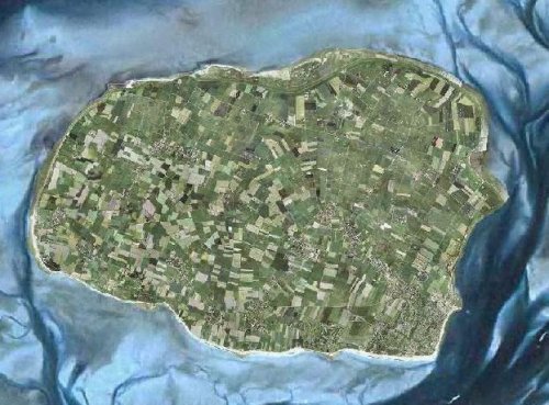 Satellitenfoto auf Föhr Satellitenfoto auf Föhr