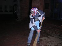 Arne mit Hexenbesen